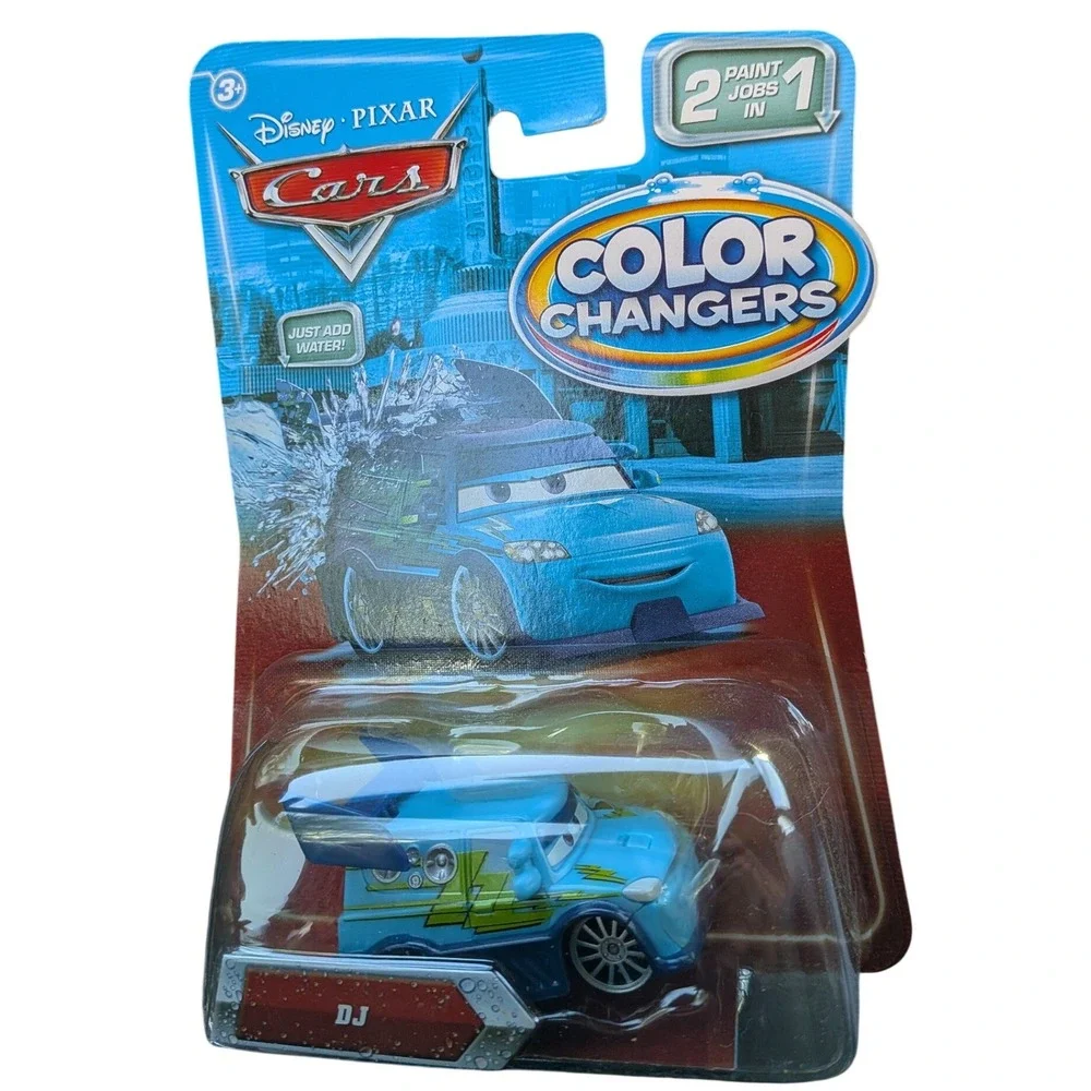Disney Pixar Cars‎ DJ Color Changers Mattel 2009 Die-Cast Toy Car T5641 New NIP